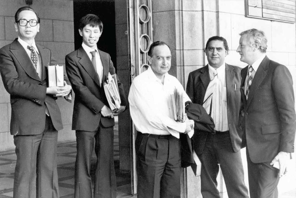 1979 – Defence Team in the Slater Walker Case